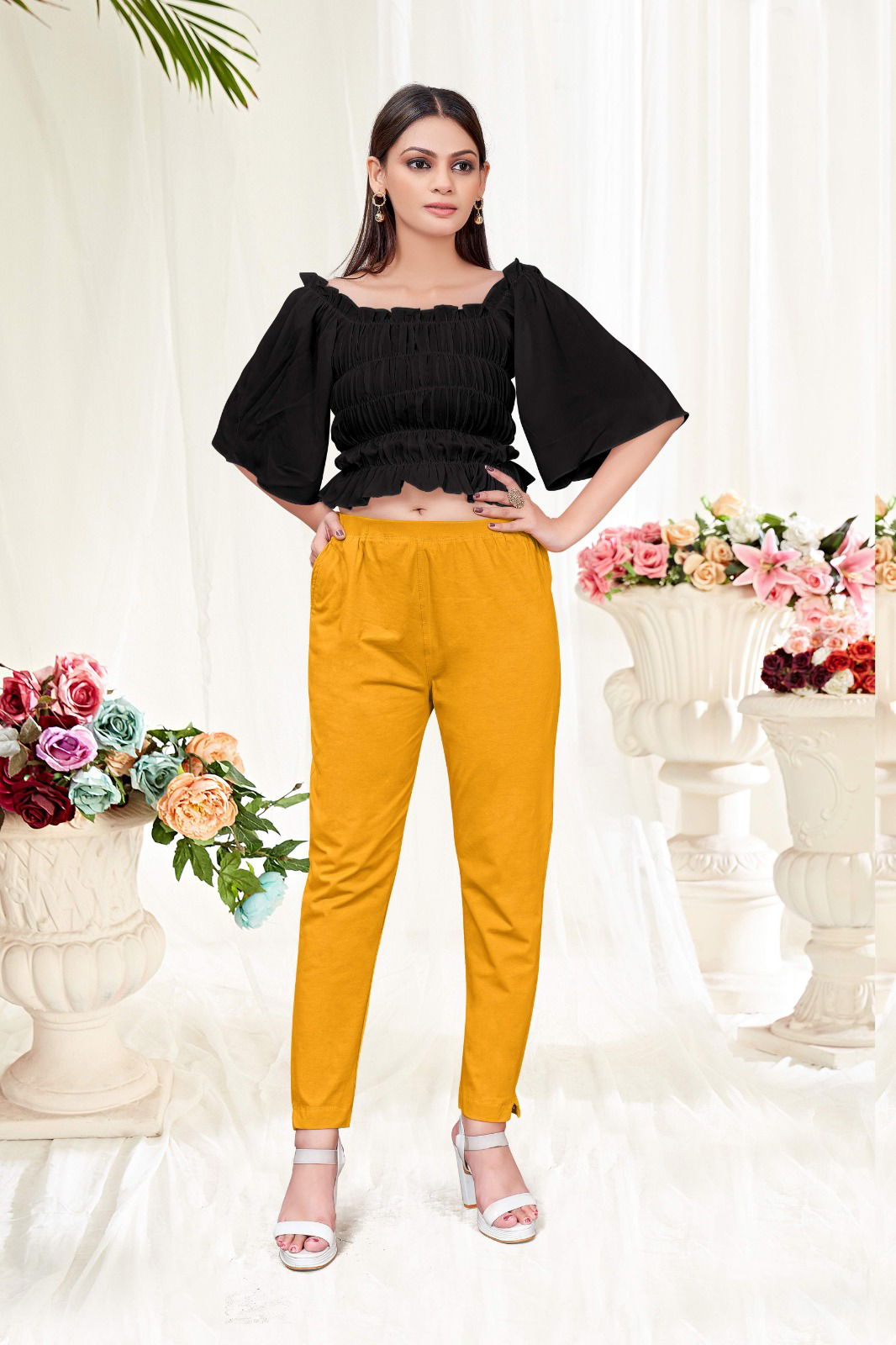 John Pant Vol 2 By FF Stretchable Ladies Pant Catalog